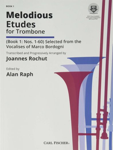 Melodious Études 1 Trombone +CD