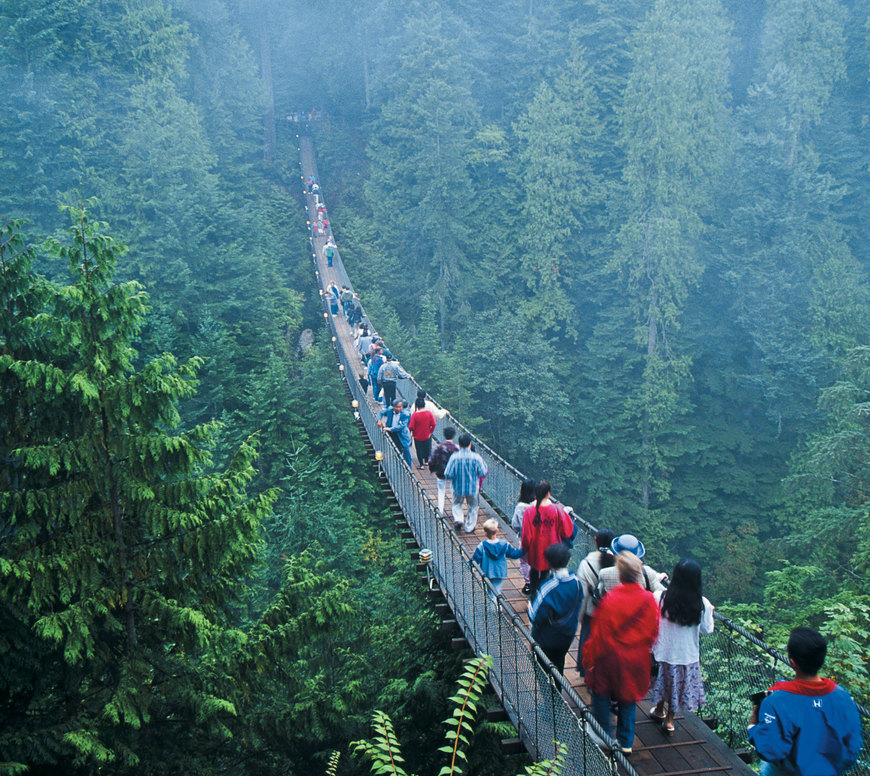 Lugar Capilano Suspension Bridge