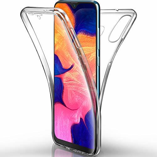 Producto AROYI Funda Samsung Galaxy A10 Transparente，Silicona Doble Cara Carcasa 360°Full Body Protección，Anti-Arañazos