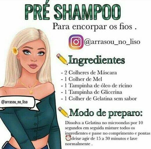Pré Shampoo