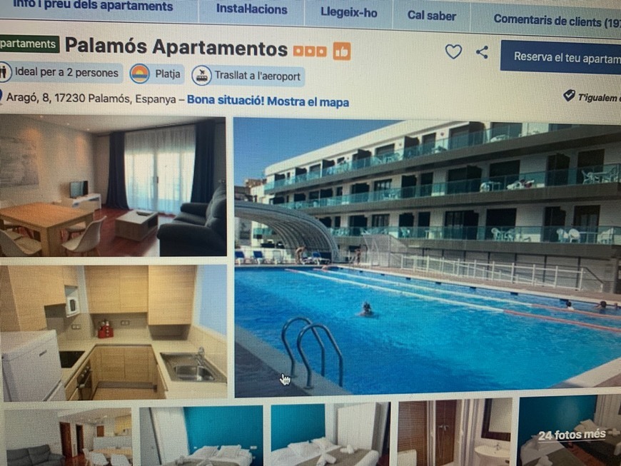 Lugar Palamós Apartamentos