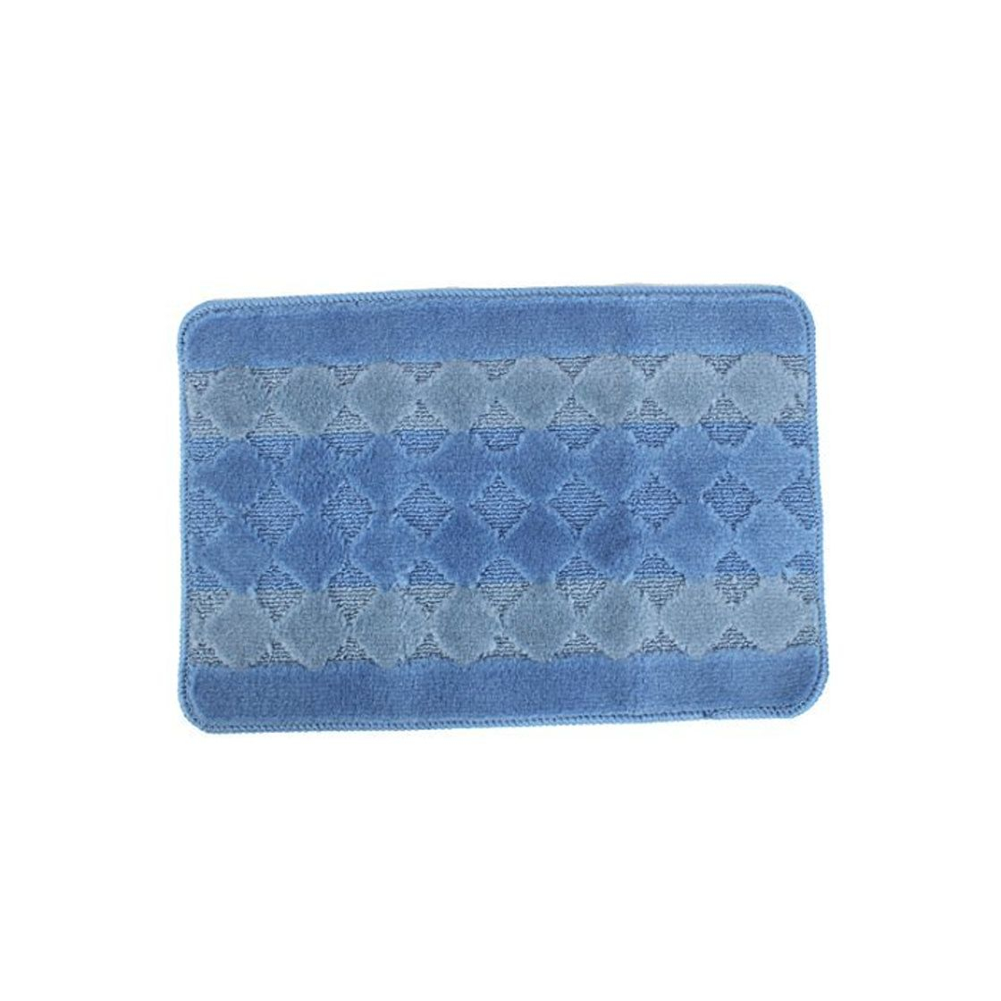 Social DealMux Baño Comedor Área antideslizante Alfombra Alfombra de 58cm x 38cm Azul