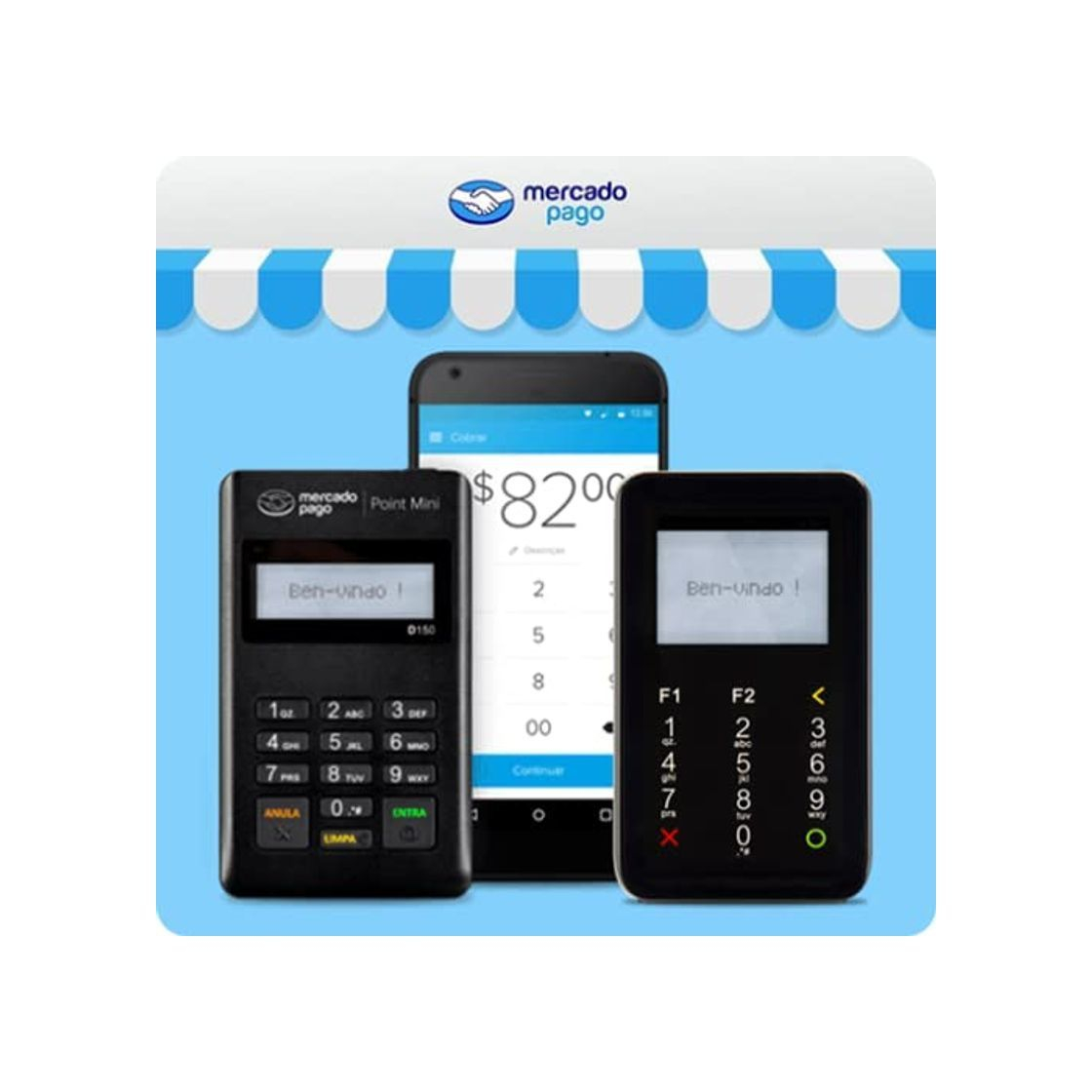 Social Mercado Pago Maquininhas Point Mini e Point Pro