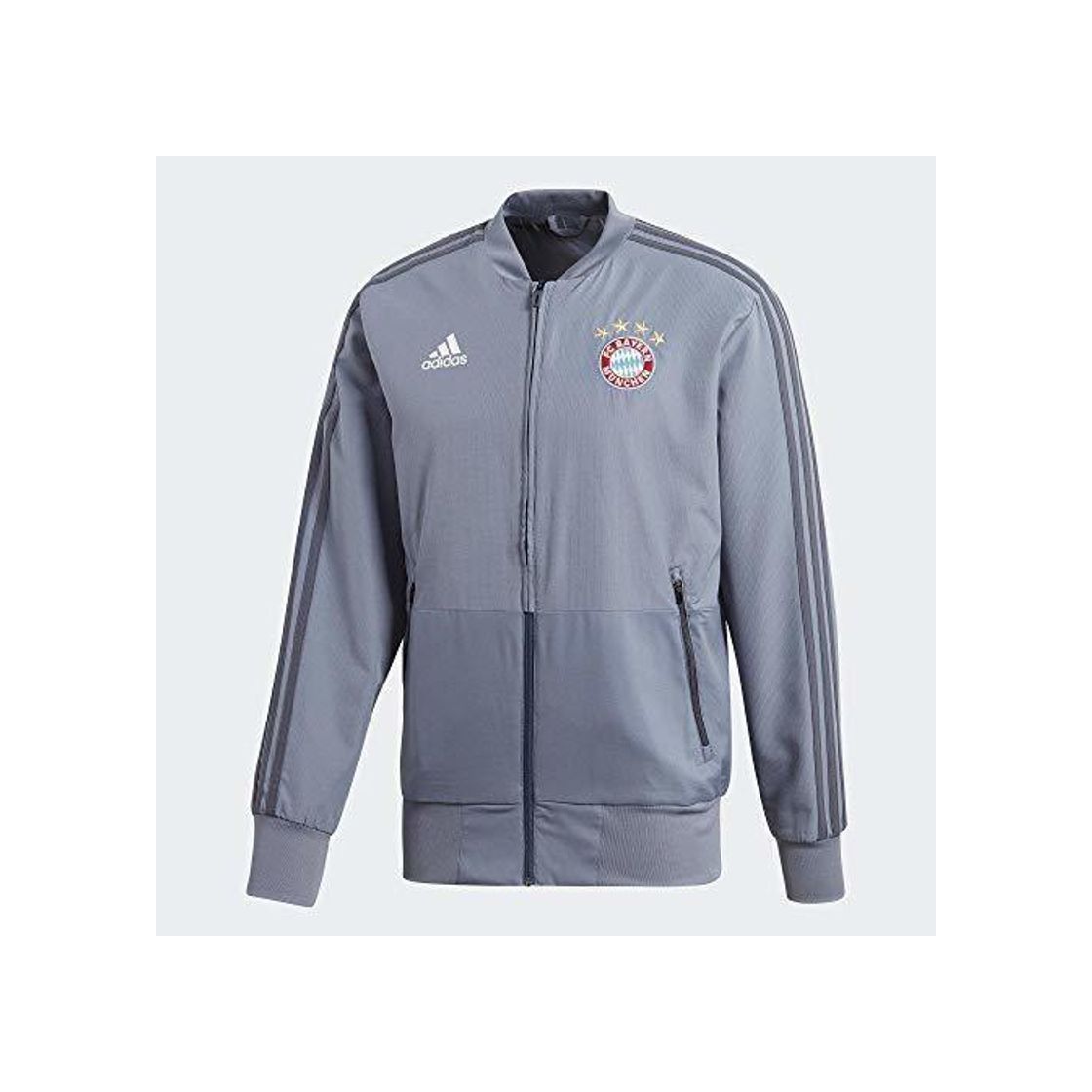 Producto adidas 18/19 FC Bayern Chaqueta, Hombre, Gris