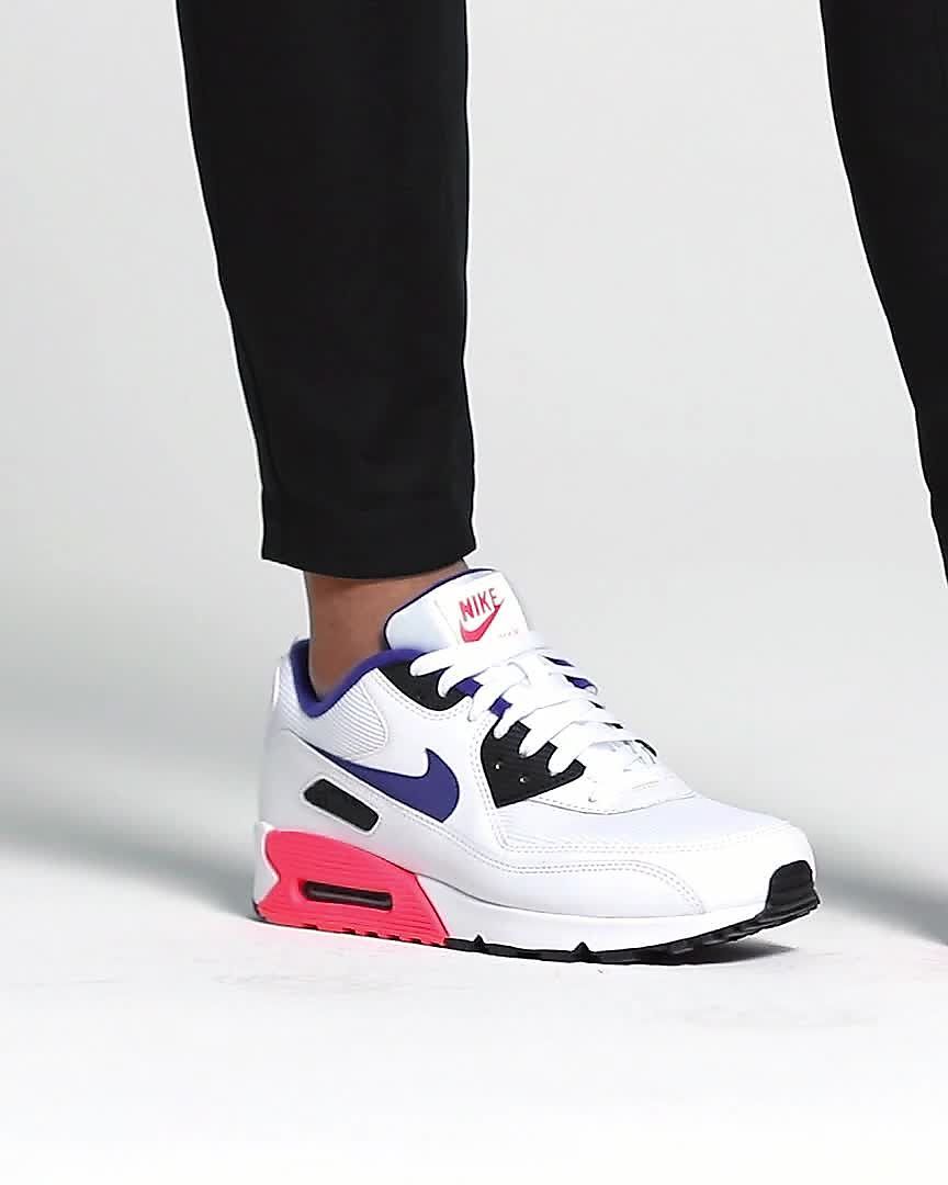 Moda Nike Air Max 90 Essential - Zapatillas de running, Hombre, Blanco