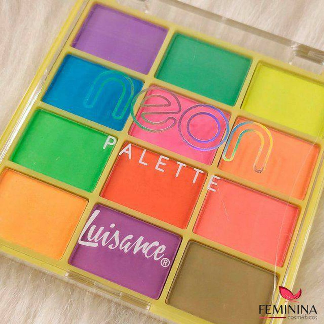 Moda Paleta de sombras neon de luisance