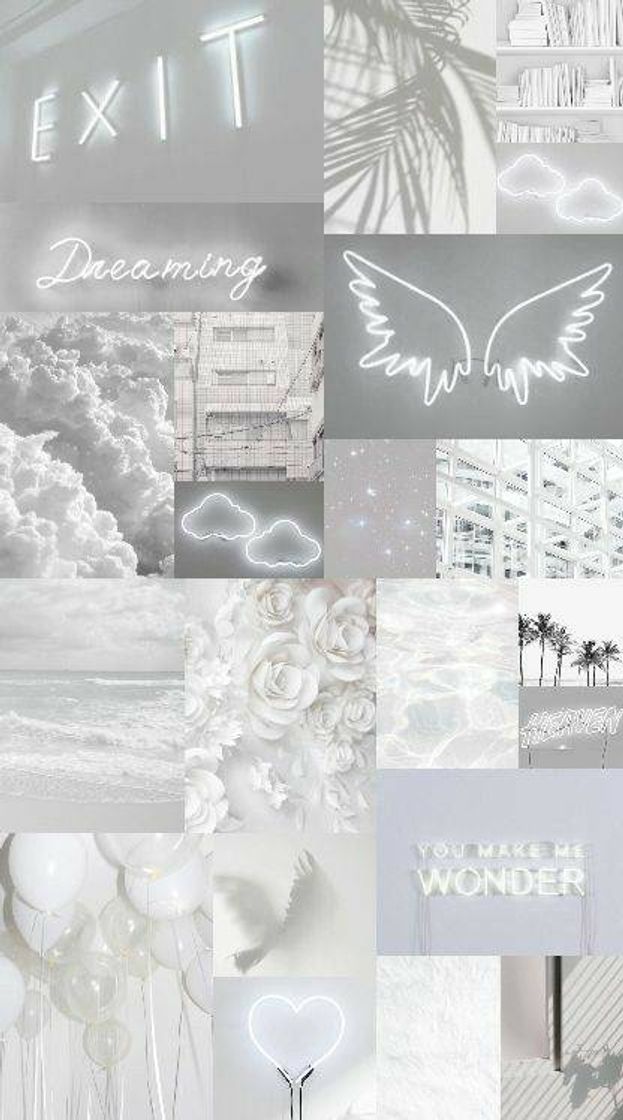 Fashion Aesthetic white 🤍