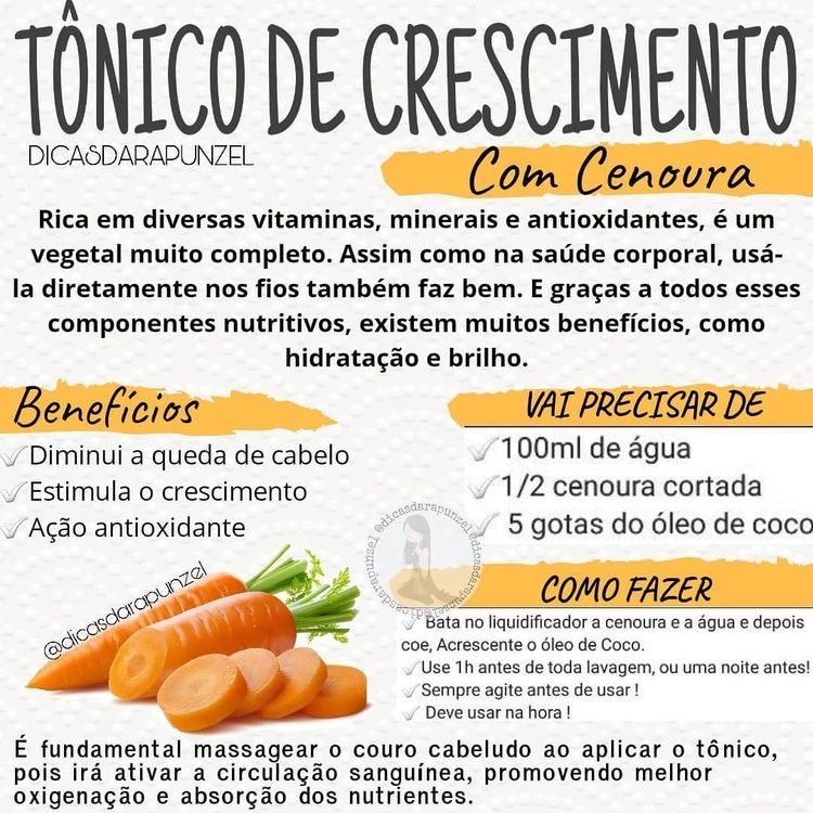 Moda Tônico para crescimento 