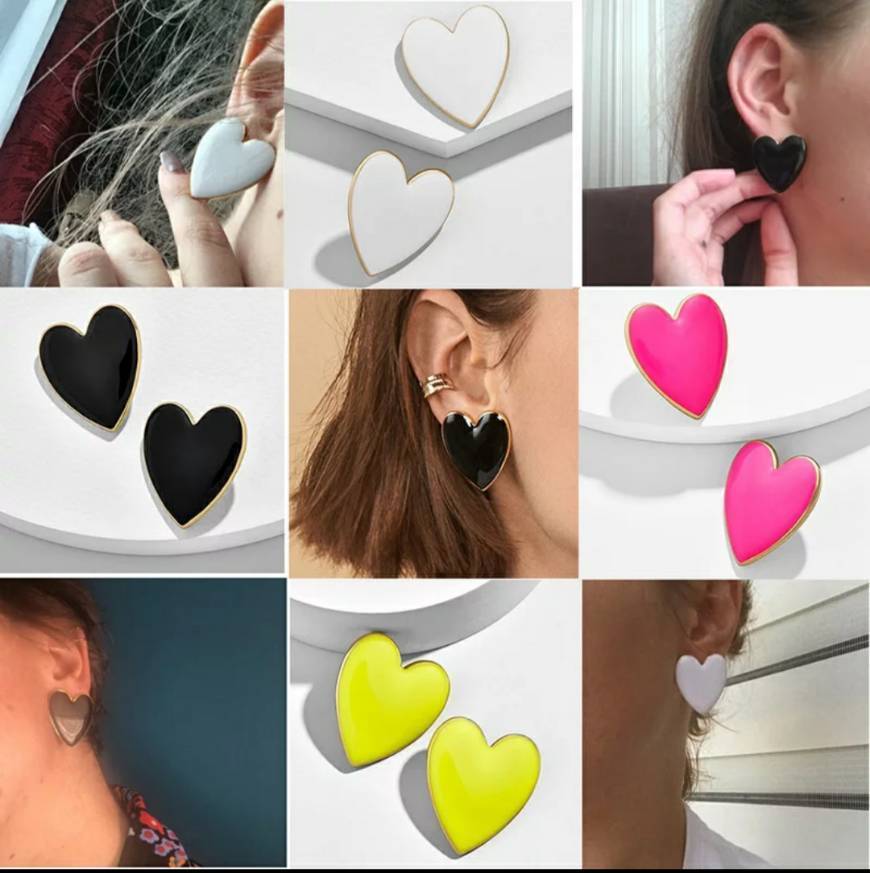 Social 💛pendiente corazón💜