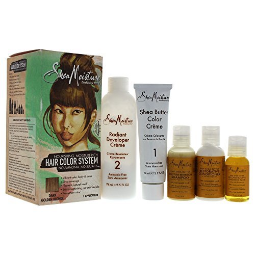 Lugar Shea Moisture Certified Organic Dark Golden Blonde Hair Color System by Shea