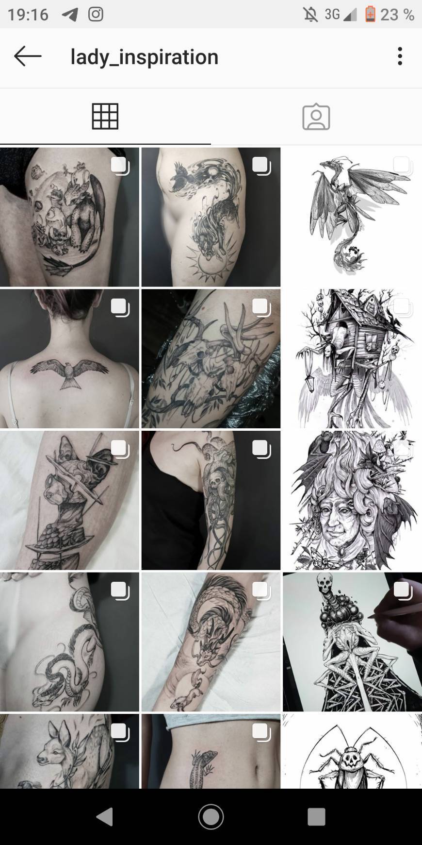 Moda Lady inspiration tattoo artist