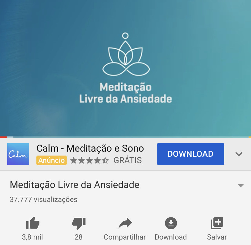 Moda Meditação Livre da Ansiedade - YouTube