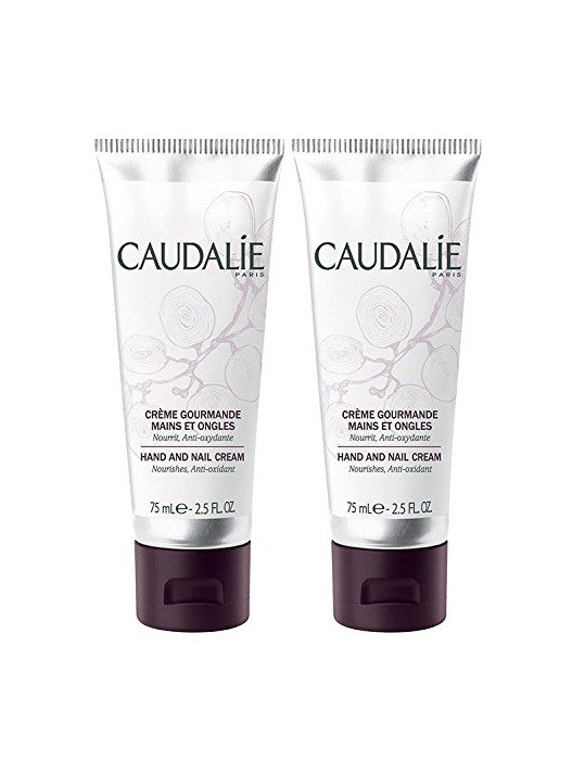 Productos caudalie Crema Blanco Mains et ongles – de manos y uñas Crema – Doble pack