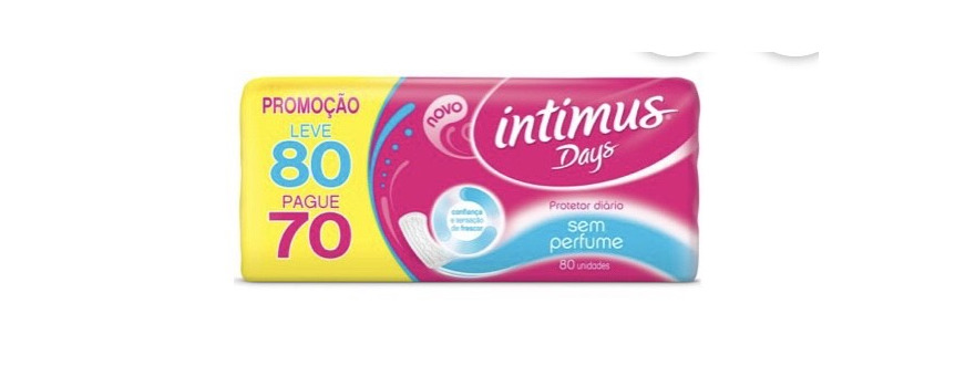 Productos Protetor Diário Íntimus