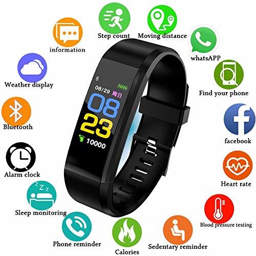 Producto KDSF Pulsera de Actividad Hombres Deporte Reloj Inteligente Pulsera Presión Arterial Oxígeno