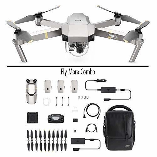 Social dji Mavic Pro Fly More Combo Platinum - Dron cuadricóptero con Control