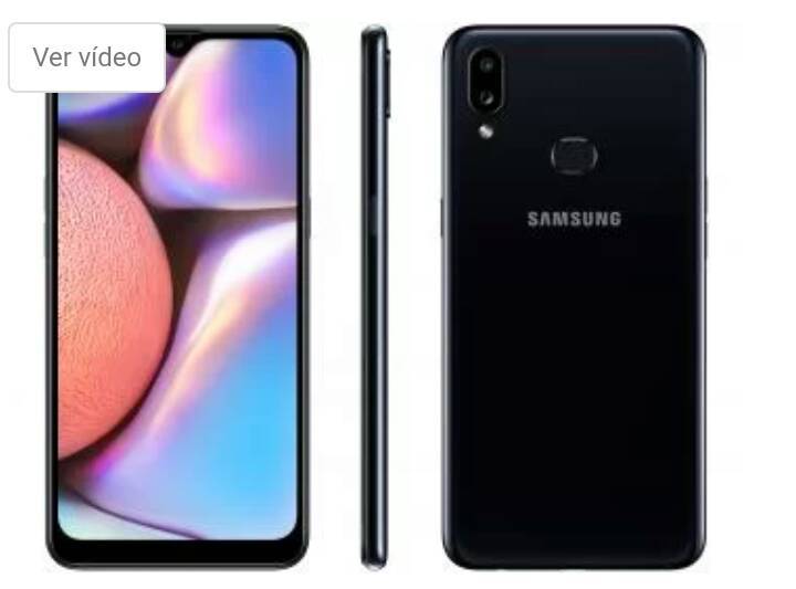 Smartphone Samsung Galaxy A10s 32GB Preto - 4G 2GB RAM 6,2” 
