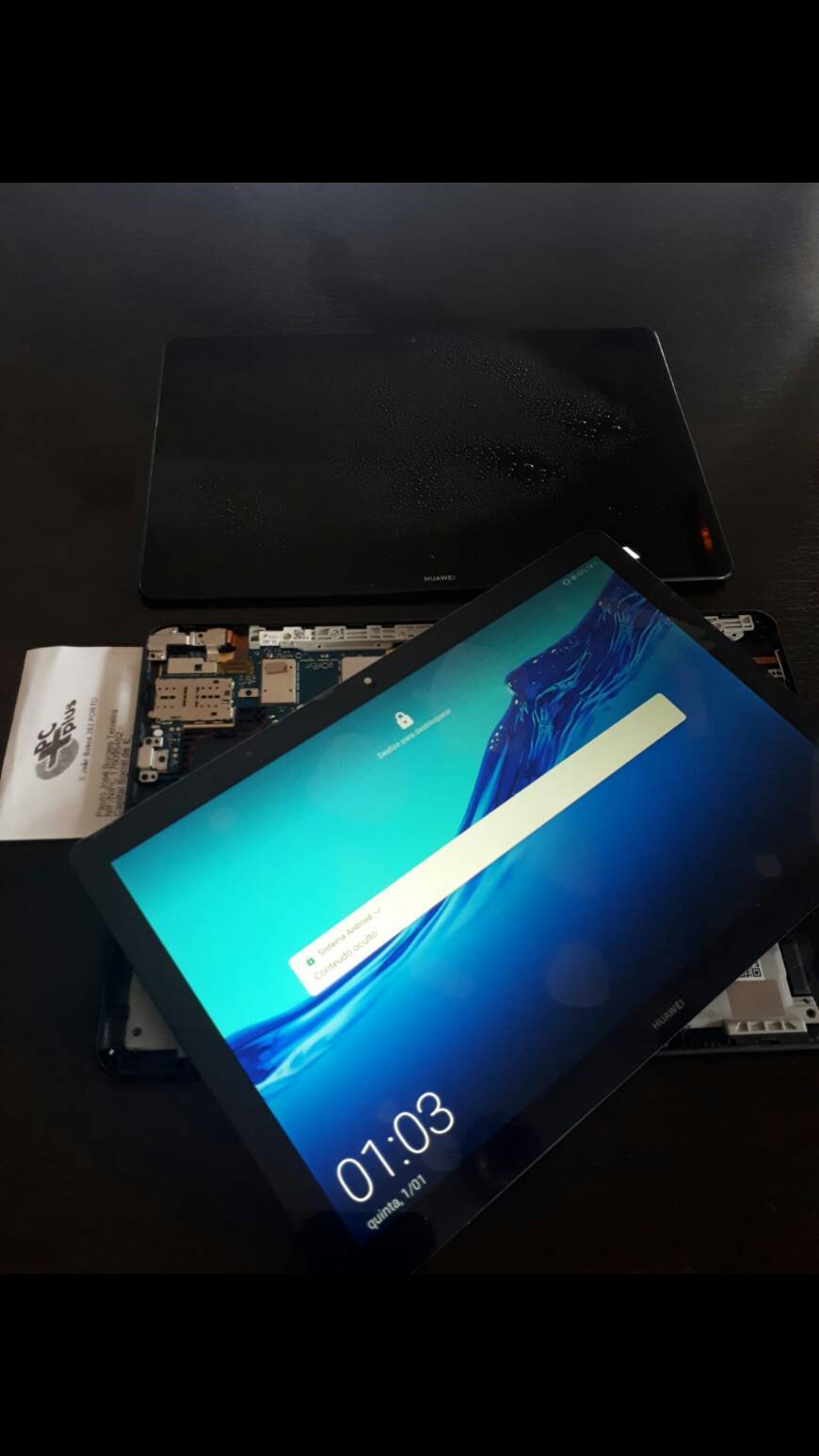 Social Reparação tablet Huawei