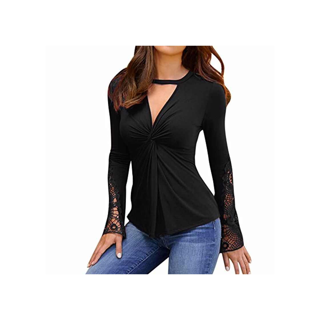 Social Jersey Sudadera para Mujer ronamick Monótono Sexy Mujeres Otoño Invierno o de