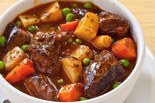 Fashion Guisado de carne irlandês ( Irish beef stew )