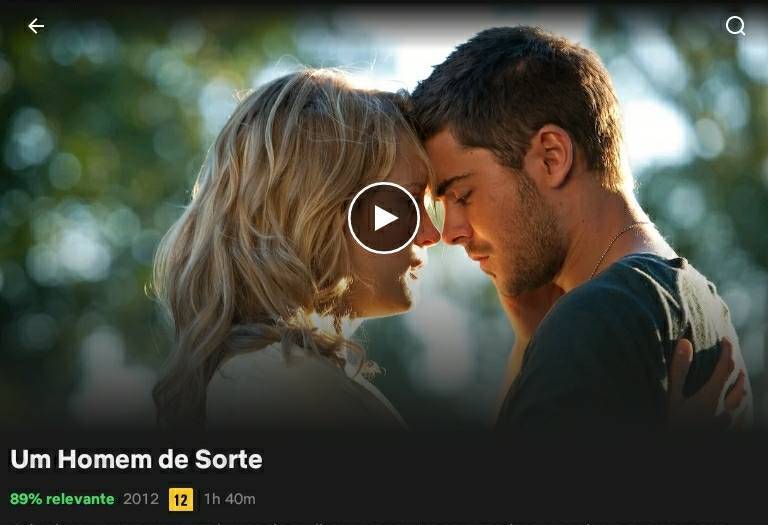 Película Um homen de sorte