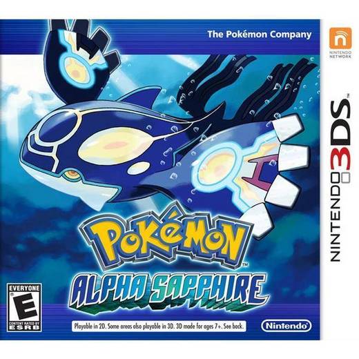 Pokémon Alpha Sapphire Nintendo 3DS 