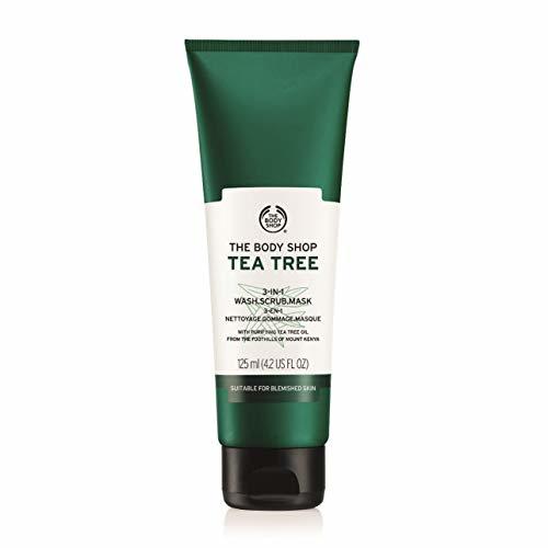 Social The Body Shop Tea Tree 3-In-1 Wash Scrub Mask