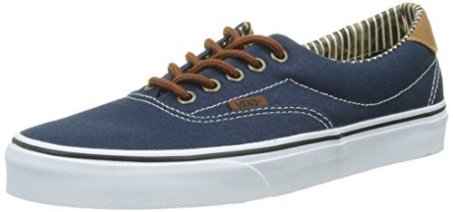 Moda Vans Era 59, Zapatilla Baja Unisex adulto, Azul