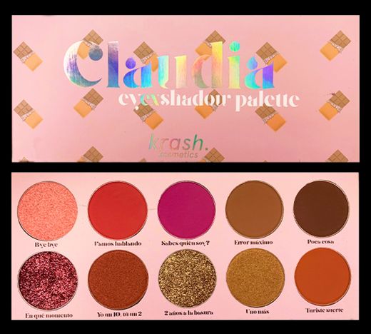 EyEXshadow Palette “Claudia” - Krash Kosmetics