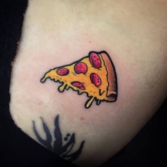 Fashion Tattoo de pizza