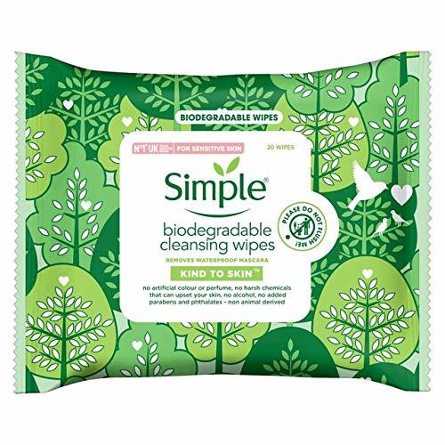 Producto Toallitas limpiadoras biodegradables Simple, 20 hojas