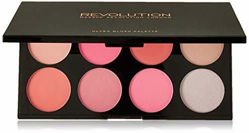 Makeup Revolution Ultra Blush Palette All About Pink Paleta 8 różów do