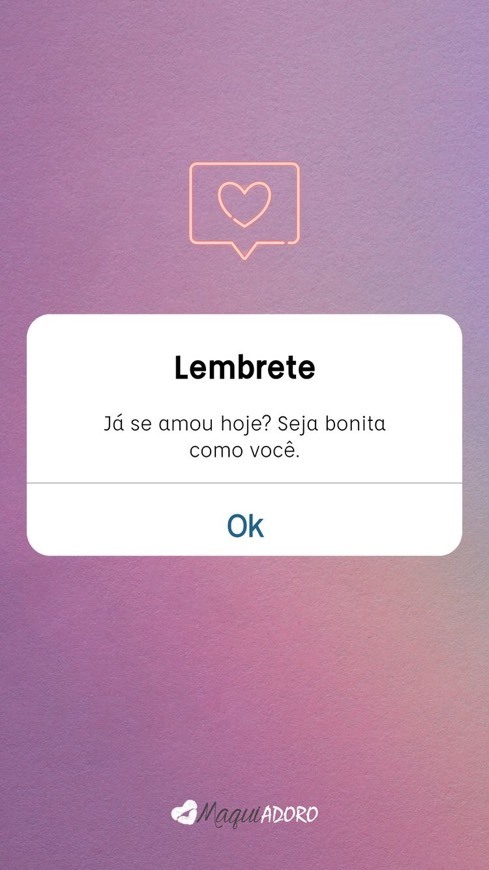 Você é linda 💘