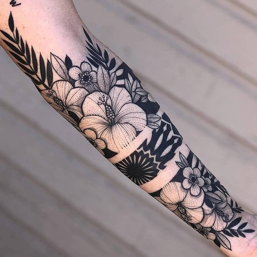 Fashion Sonho fechar o braço com essa tattoo