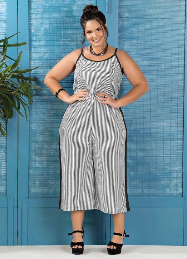 Fashion Macacão plus size🧥💕👚