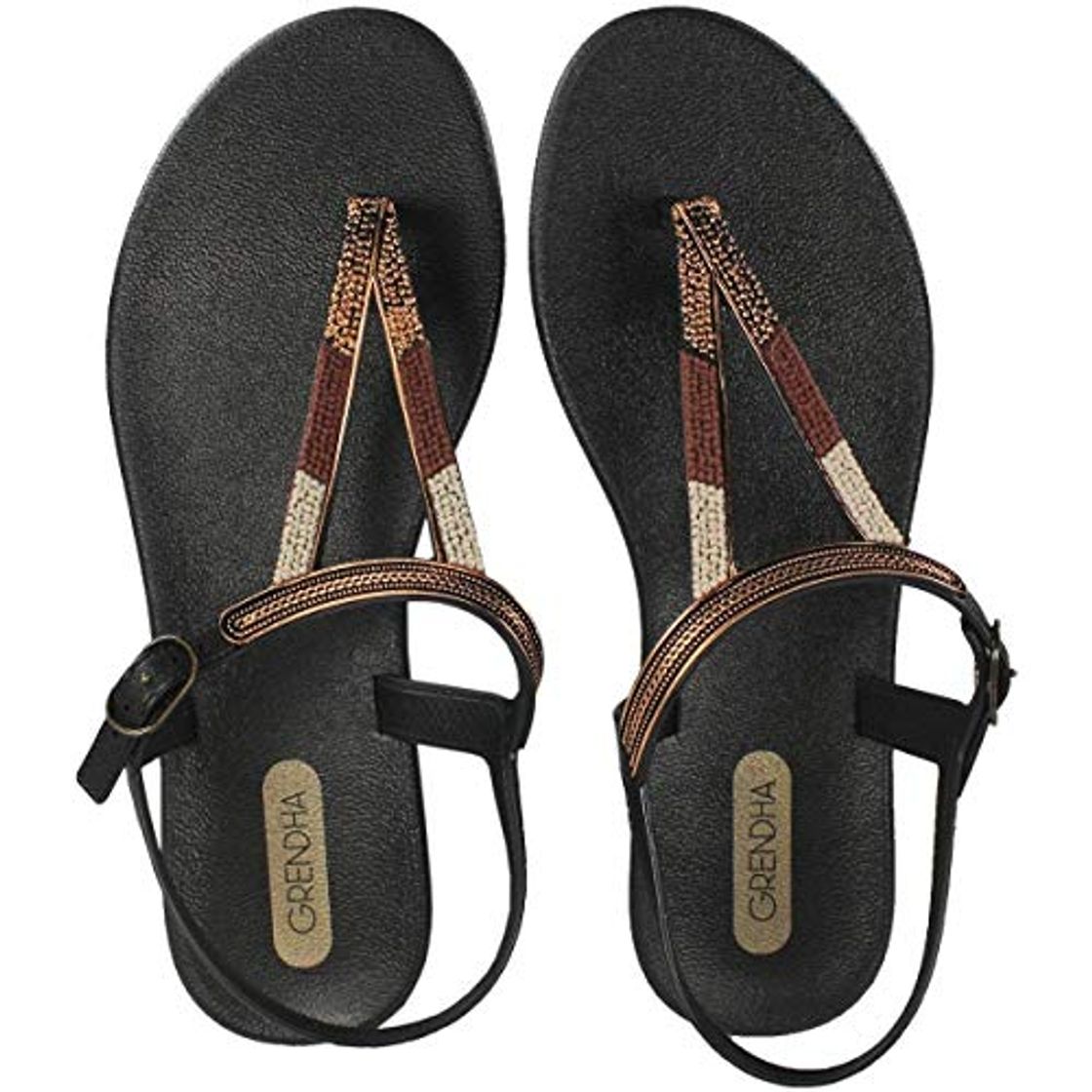 Producto GRENDHA - Sandalias GRENDHA CACAU Rustic Negro 17873 90552 G - 39