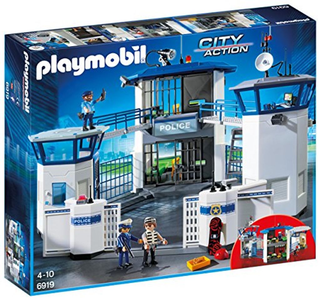 Place PLAYMOBIL City Action Comisaría de Policía con Prisión, a Partir de 5