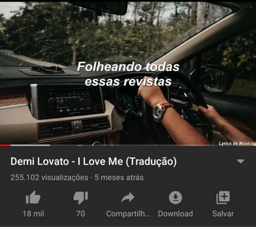 Demi Lovato - I Love Me (Tradução) - YouTube