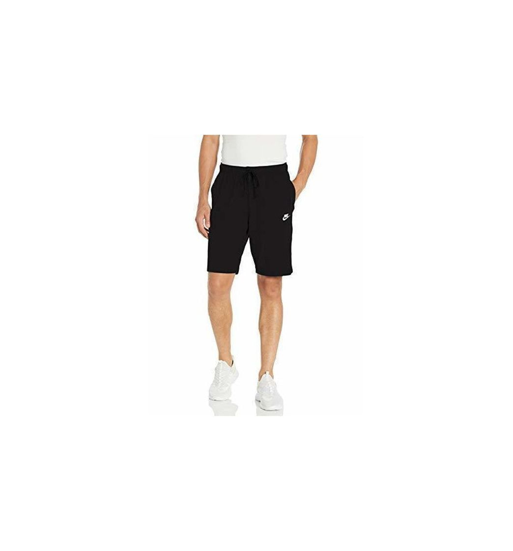 Social Desconocido Nike Club Short JSY Pantalones Cortos, Hombre, Negro