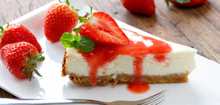 Fashion Cheescake de morango 