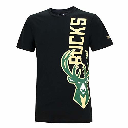 Product A NEW ERA Camiseta NBA Milwaukee Bucks Team Negro L