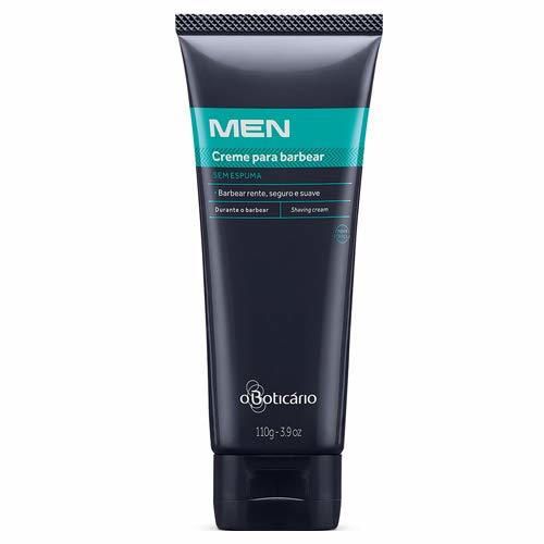 Boticario Linha Men Creme para Barbear Sem Espuma 110 Gr -