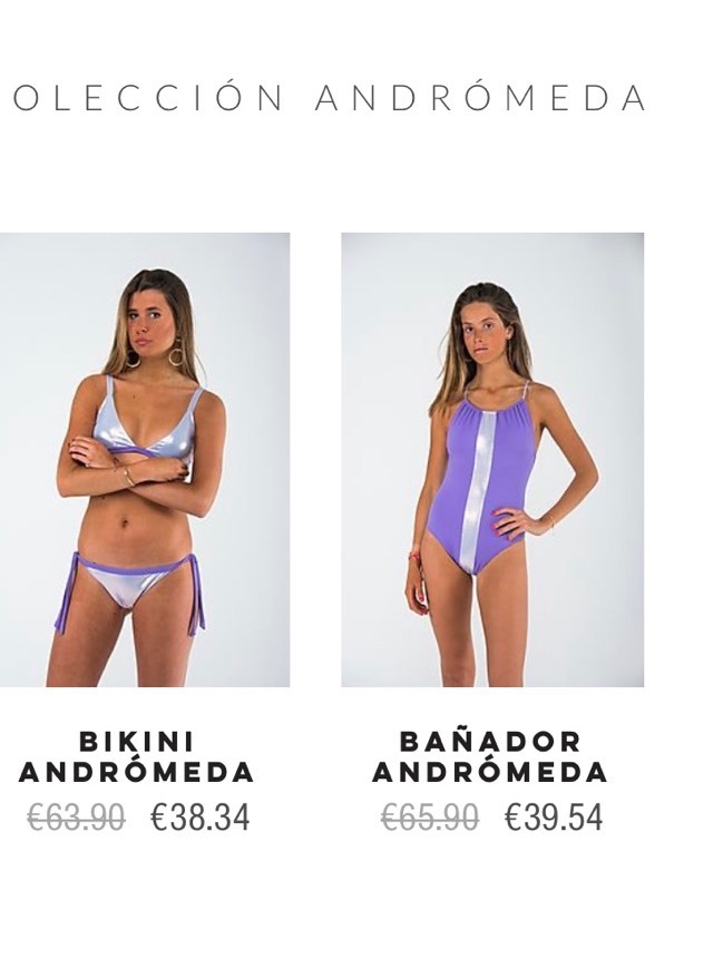 Moda Bikini andrómeda 