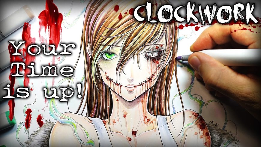 Fashion Clockwork: Your Time Is Up  (story + drawing) 