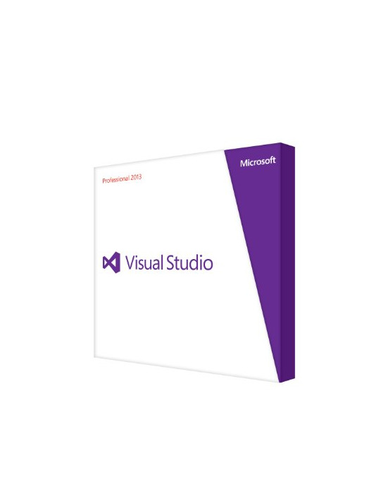 Producto Microsoft Visual Studio Professional 2013 - Software De Desarrollo