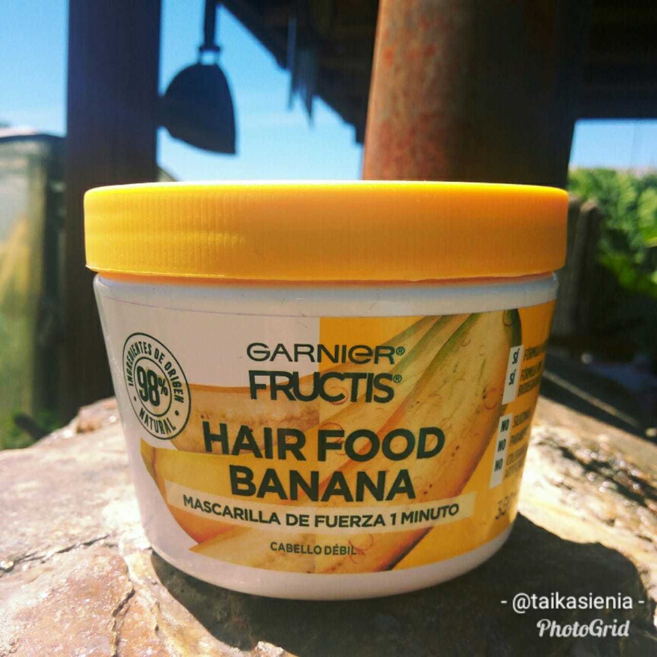 Moda Hair Food Banana: Mascarilla de plátano para el pelo 3 en 1 | Garnier