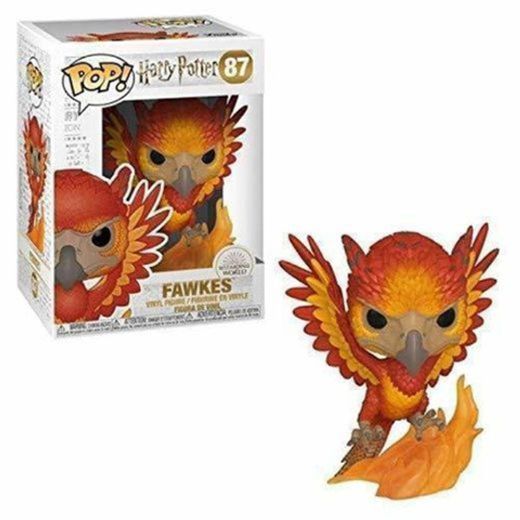 Funko- Pop Figura de Vinilo: Harry Potter S7-Fawkes Coleccionable,