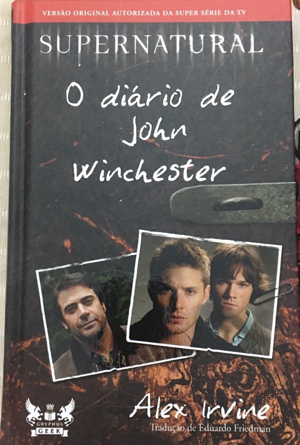 Book Supernatural: John Winchester Hardcover Ruled Journal