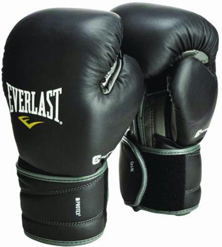 Everlast Protex - Guantes de boxeo, color negro, talla 14oz