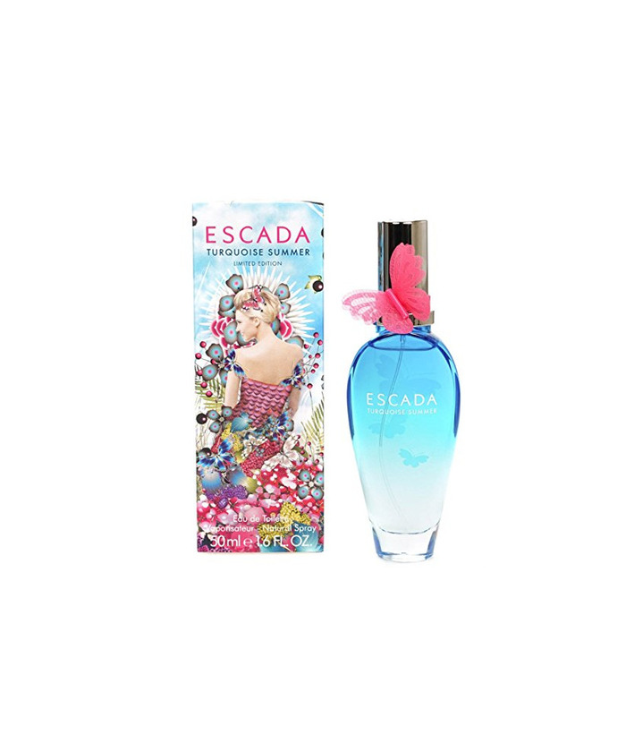 Belleza Escada edición limitada turquesa verano Eau de Toilette con vaporizador 50 ml